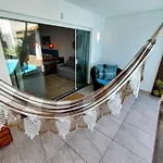 Charmoso Estúdio a 50 passos da areia