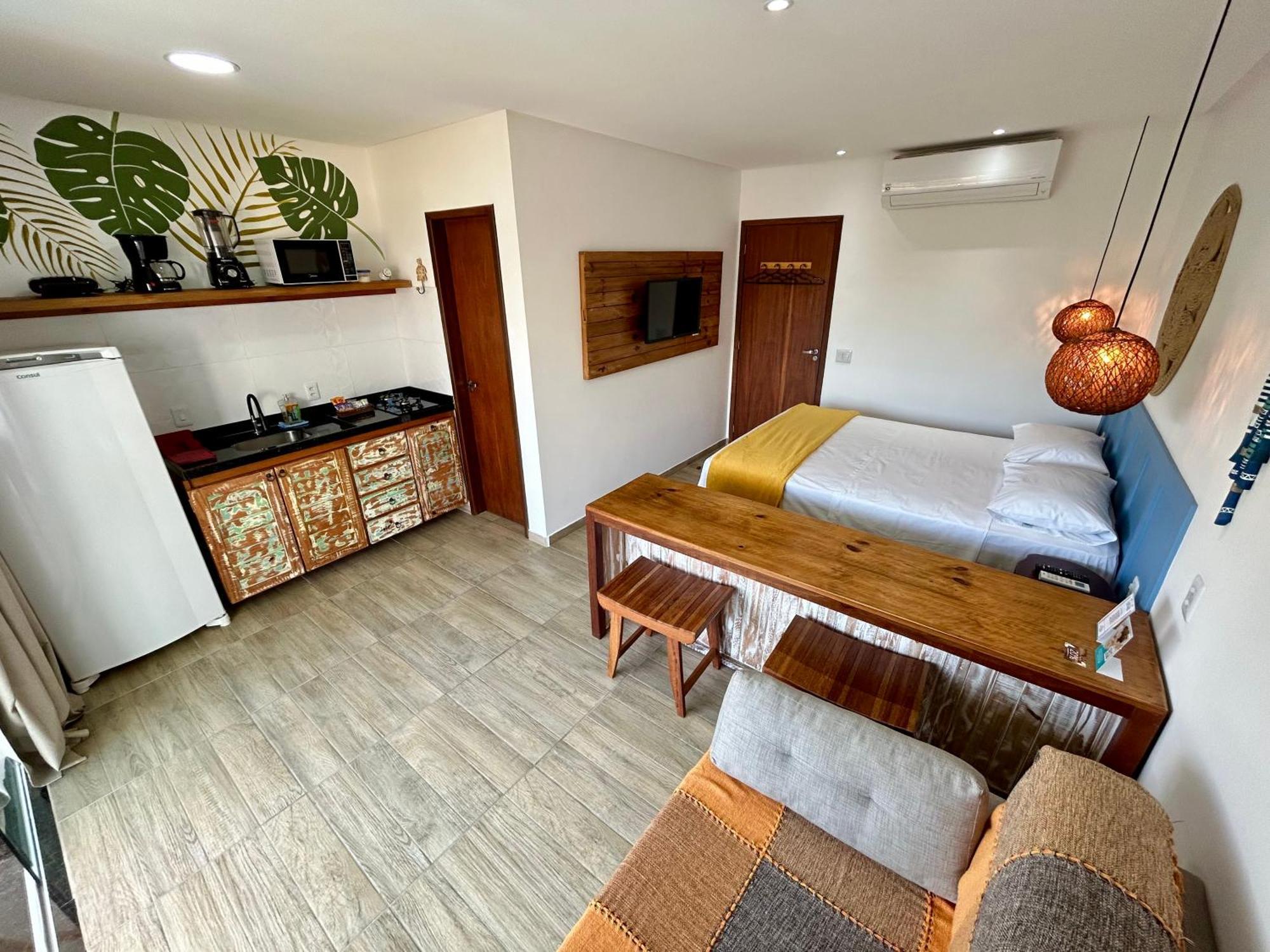 Charmoso Estúdio A 50 Passos Da Areia Apartamento *